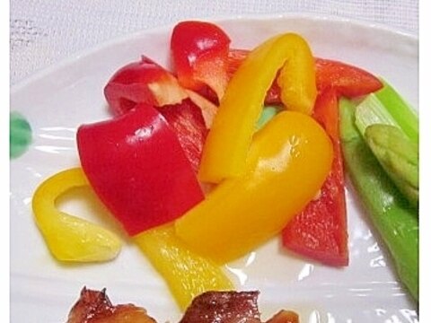 パプリカのマリネ(はちみつ&ホワイトラム)